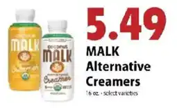 Festival Foods Malk Alternative Creamers offer