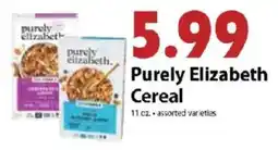 Festival Foods Purely Elizabeth Cereal offer