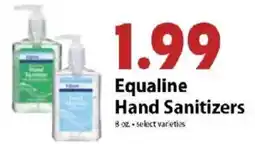 Festival Foods Equaline Hand Sanitizers offer