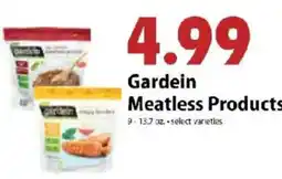Festival Foods Gardein Meatless Products offer