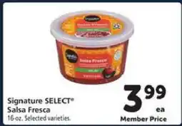Safeway Signature SELECT Salsa Fresca offer