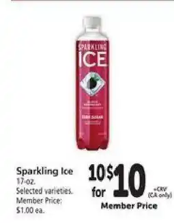 Safeway Sparkling Ice offer