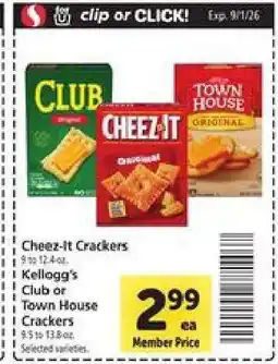 Safeway Cheez • It Crackers offer