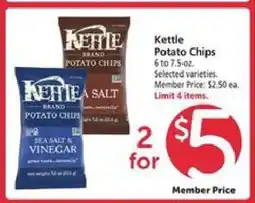 Safeway Kettle Potato Chips offer