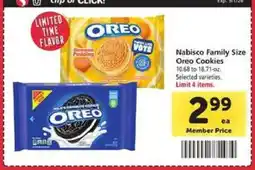 Safeway Nabisco Family Size Oreo Cookies offer