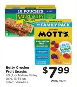 Pick'n Save Betty Crocker Fruit Snacks offer