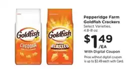 Pick'n Save Pepperidge Farm Goldfish Crackers offer
