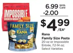 Pick'n Save Rana Family Size Pasta offer