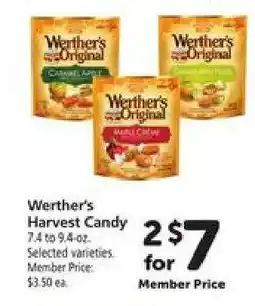 Safeway Werther's Harvest Candy offer