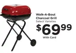 Pick'n Save Walk-A-Bout Charcoal Grill offer