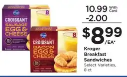 Pick'n Save Kroger Breakfast Sandwiches offer