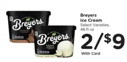 Pick'n Save Breyers Ice Cream offer
