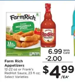 Pick'n Save Farm Rich Appetizers offer