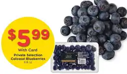 Kroger Private Selection Colossal Blueberries offer