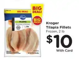 Pick'n Save Kroger Tilapia Fillets offer