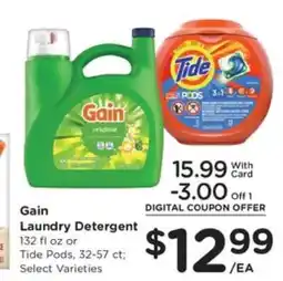 Pick'n Save Gain Laundry Detergent offer
