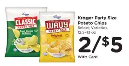 Pick'n Save Kroger Party Size Potato Chips offer