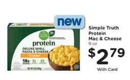 Kroger Simple Truth Protein Mac & Cheese offer