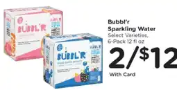 Pick'n Save Bubbl'r sparkling water offer