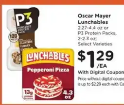 Pick'n Save Oscar Mayer Lunchables offer