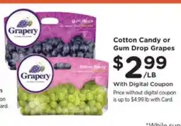 Pick'n Save Cotton Candy or Gum Drop Grapes offer