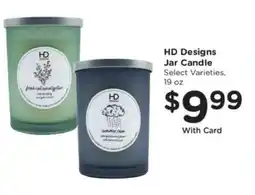 Pick'n Save HD Designs Jar Candle offer