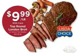 Kroger Top Round London Broil offer