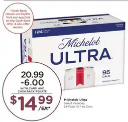 Kroger Michelob Ultra offer