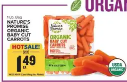 Food Lion Nature's Promise Organic Baby Cut Carrots offer
