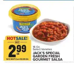 Food Lion JACK’S SPECIAL GARDEN FRESH GOURMET SALSA offer