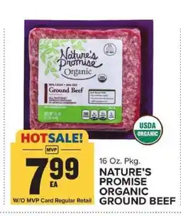 Food Lion Nature's Promise Organic Ground Beef offer