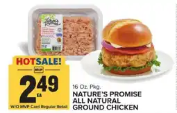 Food Lion Nature's Promise All Natural Ground Chicken offer