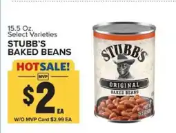 Food Lion Stubb’s baked beans offer