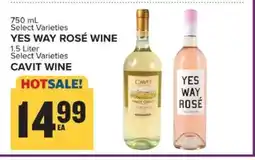 Food Lion Yes Way Rosé wine offer