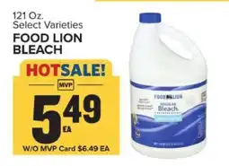 Food Lion FOOD LION BLEACH offer