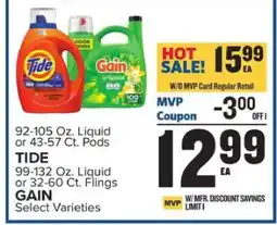 Food Lion Tide or Gain offer