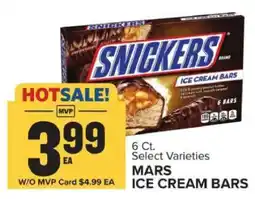 Food Lion Mars Ice Cream Bars offer