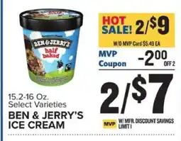 Food Lion Ben & Jerry's Ice Cream offer