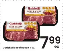 Albertsons Godshalls Beef Bacon offer