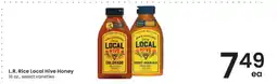 Albertsons L. R. Rice Local Hive Honey offer