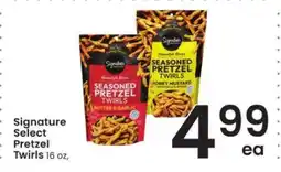 Albertsons Signature Select Pretzel Twirls offer