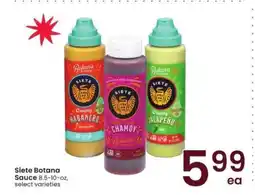 Albertsons Siete Botana Sauce offer