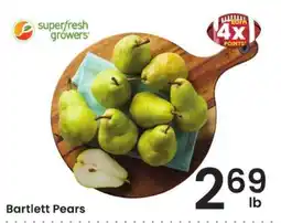Albertsons Bartlett Pears offer