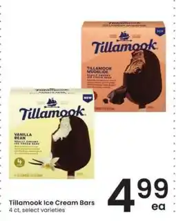 Albertsons Tillamook Ice Cream Bars offer