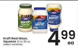 Albertsons Kraft Real Mayo Squeeze offer