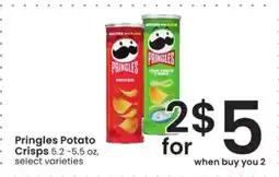 Albertsons Pringles Potato Crisps offer