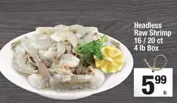 Super King Markets Headless Raw Shrimp offer