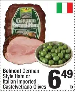 Super King Markets Belmont German Style Ham or Italian Imported Castelvetrano Olives offer
