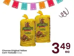 Albertsons Charras Original Yellow Corn Tostada offer