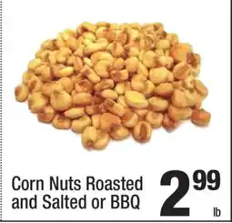 Super King Markets Corn Nuts Roasted and Salted or BBQ offer